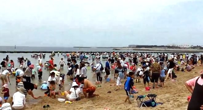 近畿の潮干狩りスポット 御殿場海岸 二色の浜 的形潮干狩場 疑問を解決