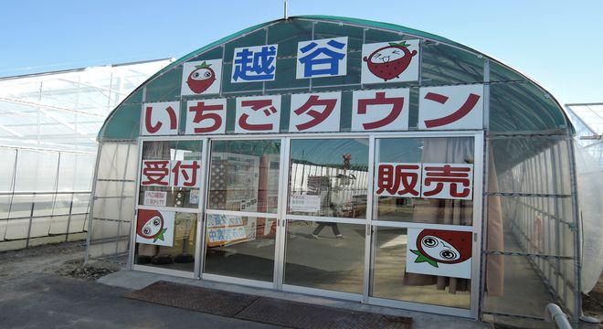 越谷いちごタウン（埼玉県越谷市）